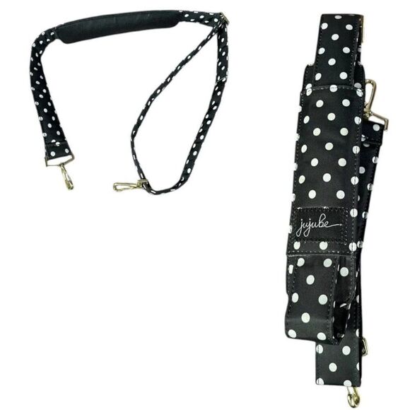 JuJuBe Ju Ju Be Duchess Be Classy‎ Polka Dot Diaper Bag Change Pad Strap NEW - Picture 3 of 15